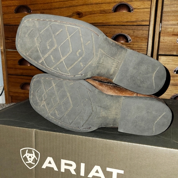 Ariat Tycoon Western Boots Sz 6 - Picture 6 of 8